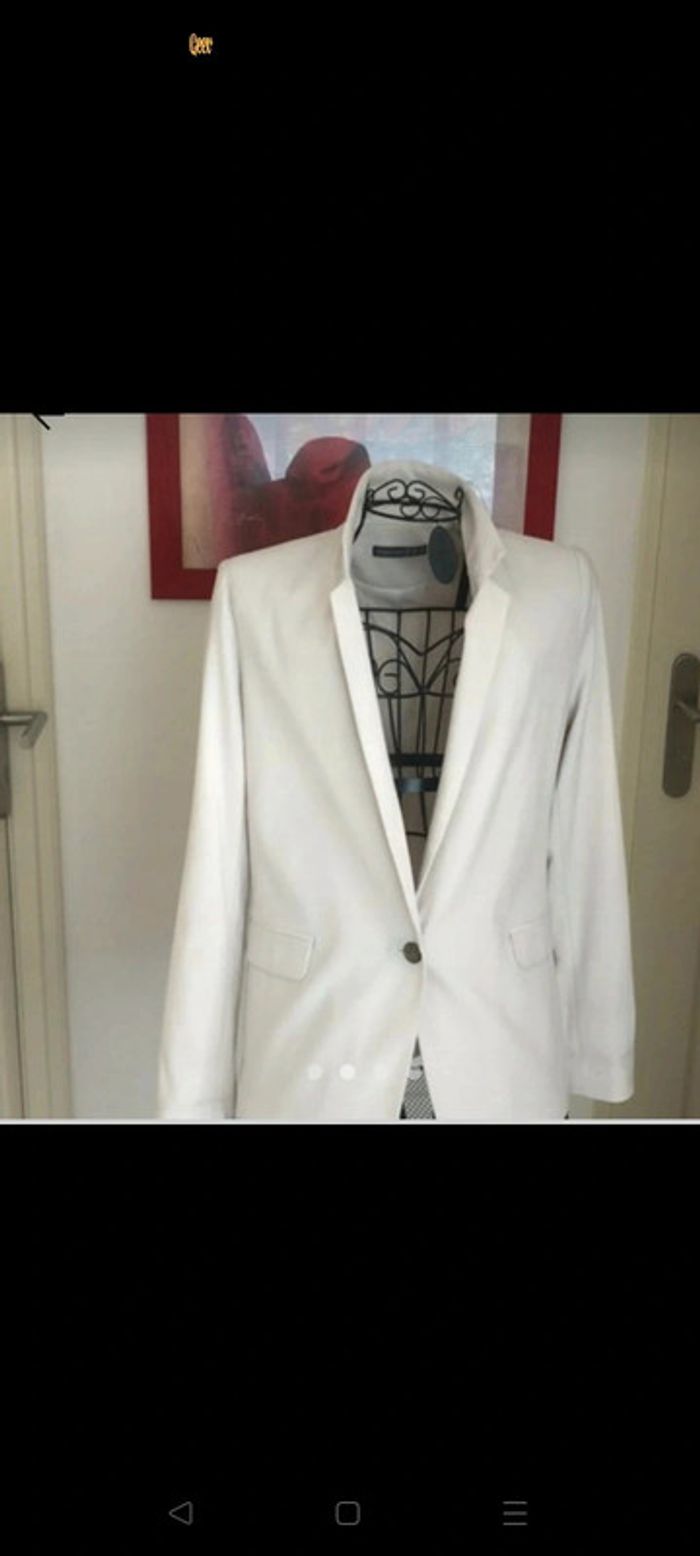 Veste blanche atmosphère - photo numéro 4