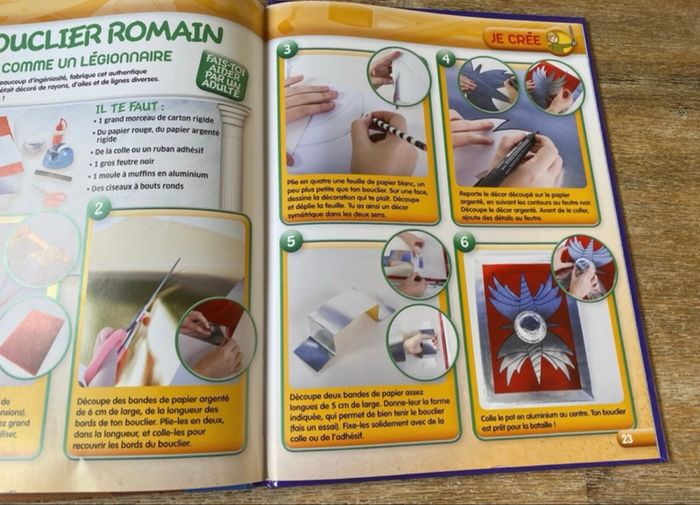 Livre avec figurine playmobil romain - photo numéro 6