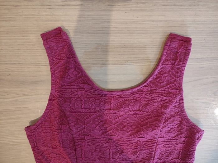 Robe évasée rose - photo numéro 2