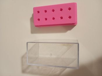 Boite de rangement pour forets ponceuse