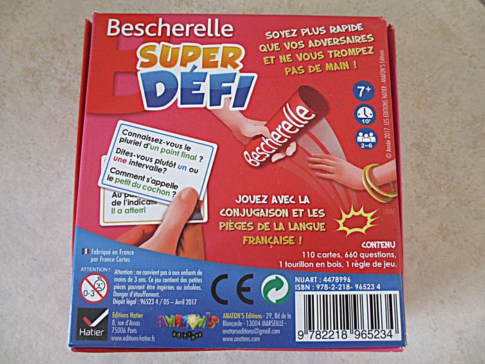 Jeu Super Défi Bescherelle - Hatier - photo numéro 3
