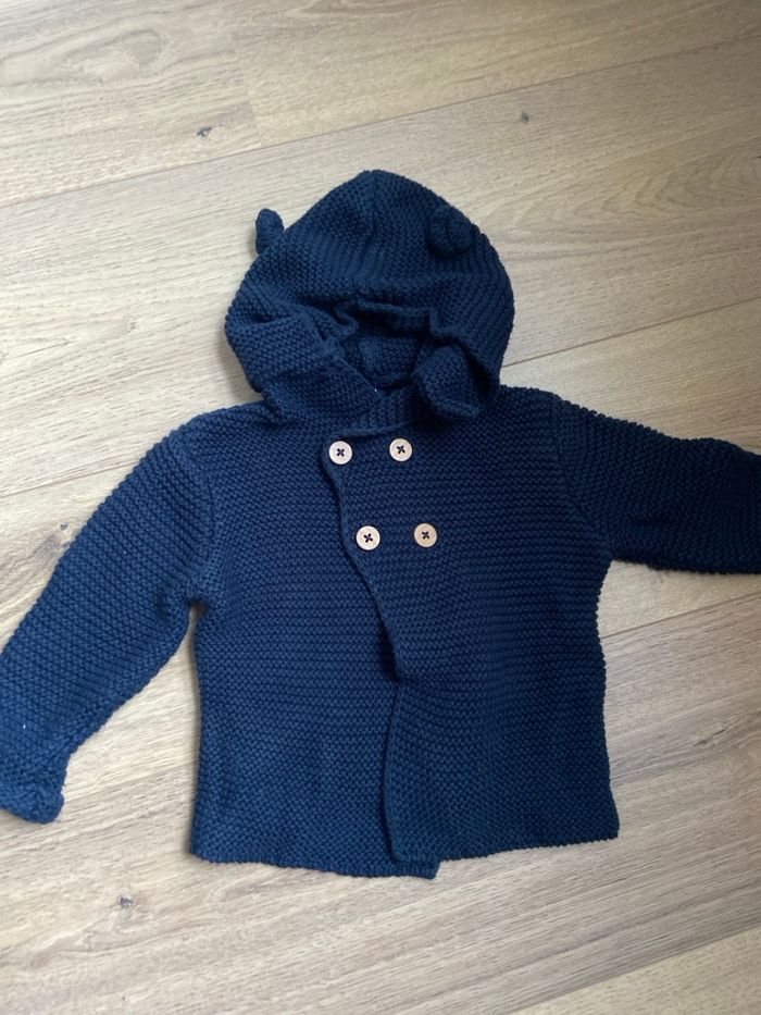 Gilet bleu marine