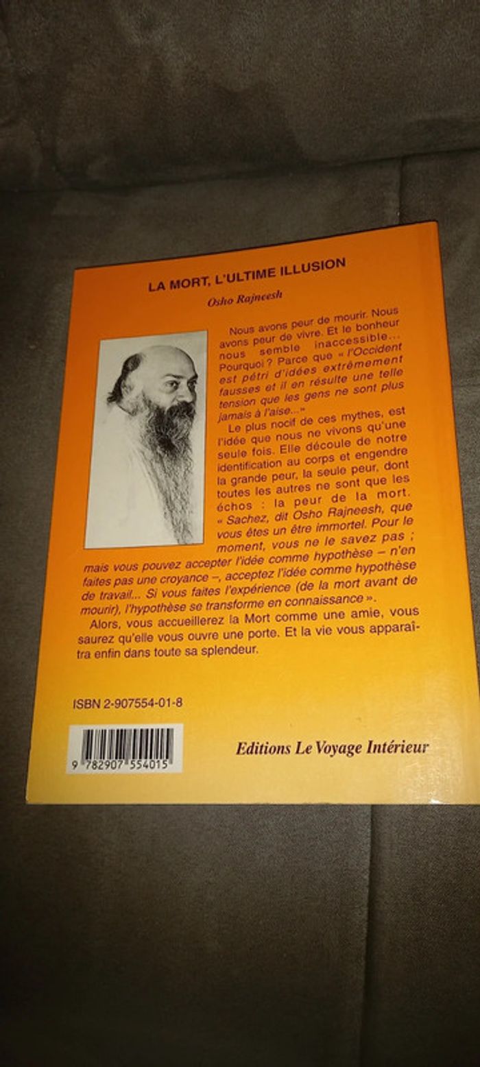 Livre la mort ultime illusion - photo numéro 2