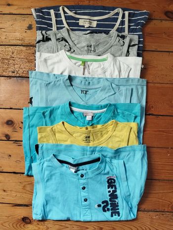 Lot de 7 débardeurs garçon taille 8 ans Orchestra H&M