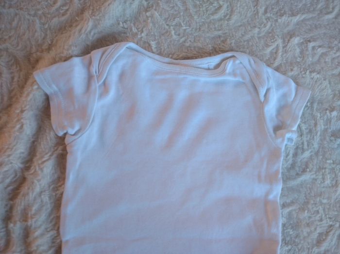 Lot de 2 bodies manches courtes Mixte 3/6 mois Next Baby 100% coton - photo numéro 3