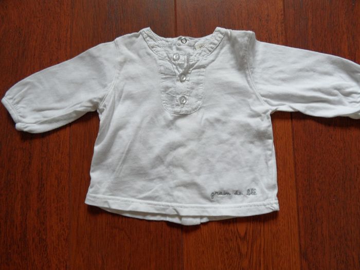 Ensemble 2 pièces Fille, Grain de Blé, taille 1 mois - photo numéro 2