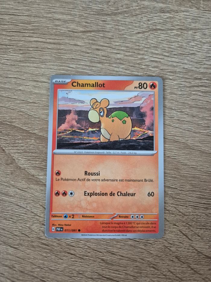 Chamallot Destinées de Paldea