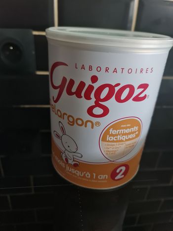 Lait guigoz pelargon 2ème âge neuf