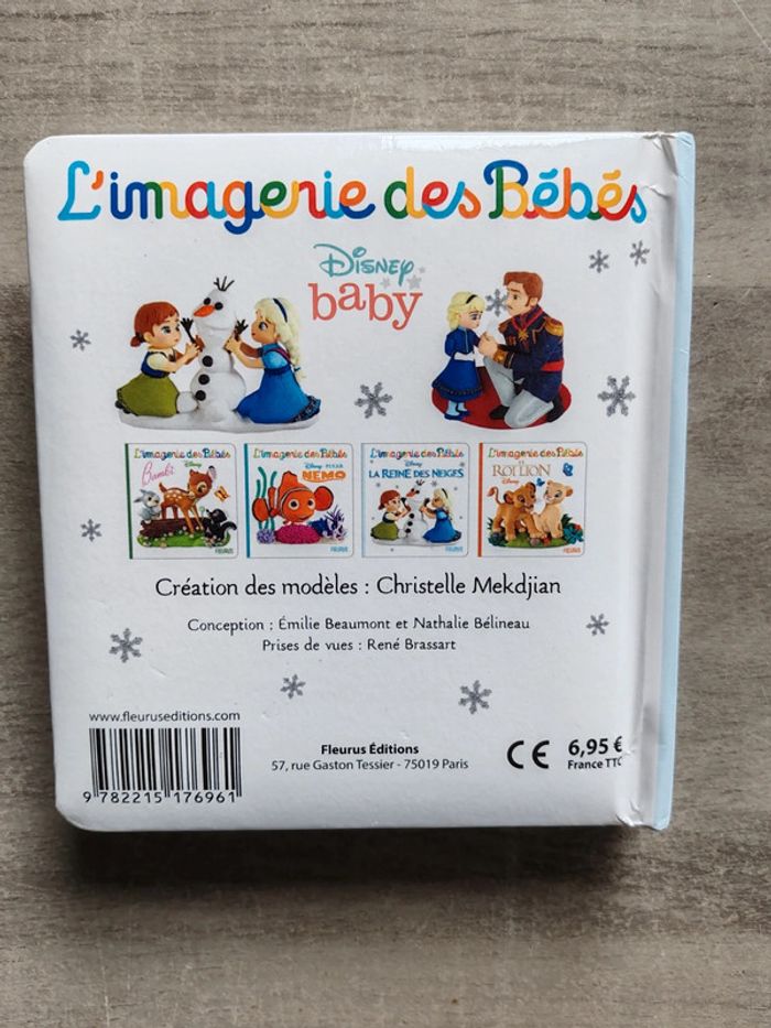 Livre l'imagerie des bébés la reine des neiges - photo numéro 2