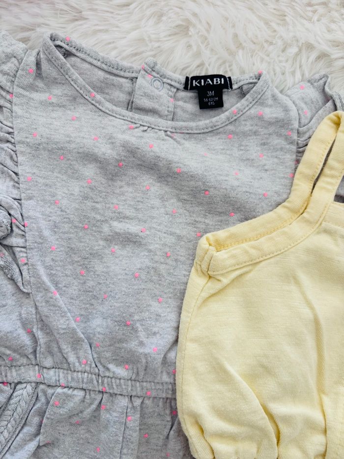 Lot Combi short bébé fille - photo numéro 2
