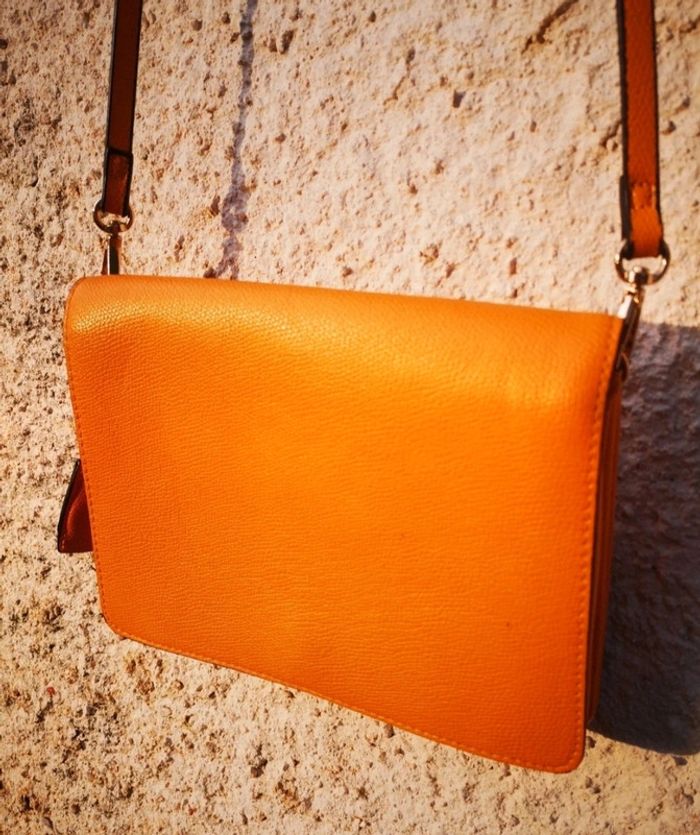 Sac bandoulière jaune moutarde H&M