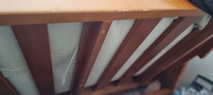 Canapé convertible 3 places en bois massif - photo numéro 9