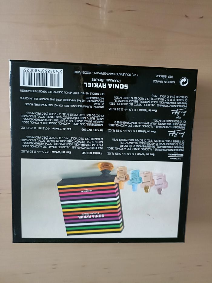 COFFRET SONIA RIKIEL 5 MINIATURES DE 7,5ML - photo numéro 2