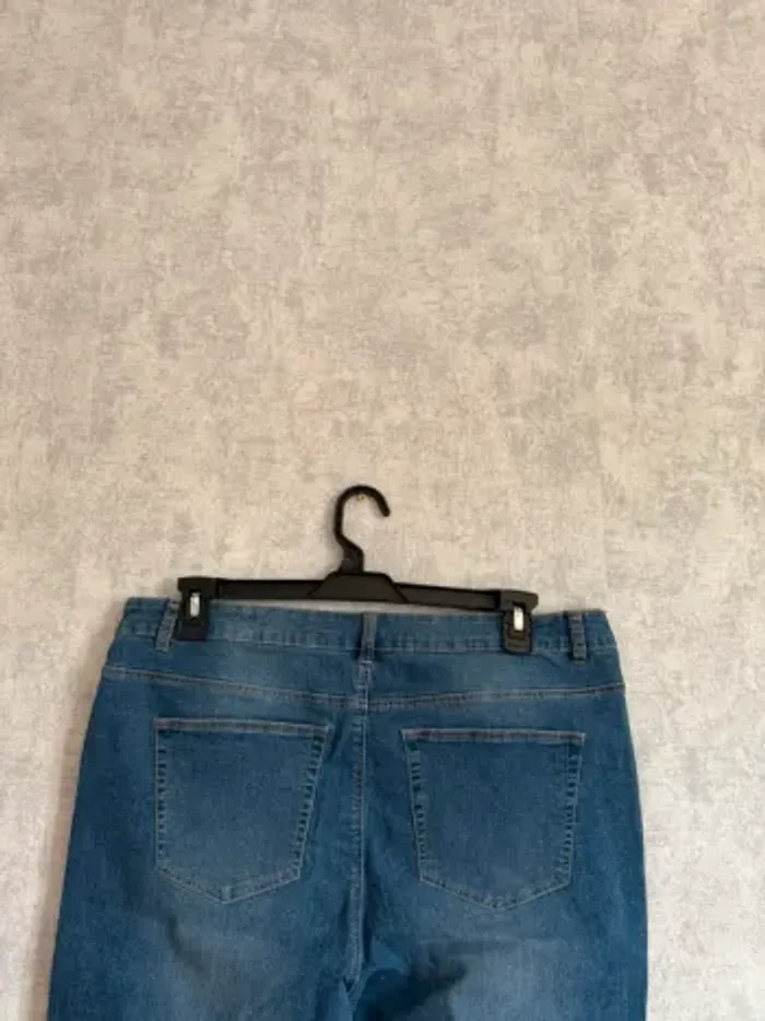 Jean slim bleu foncé Gémo taille 48 - photo numéro 4