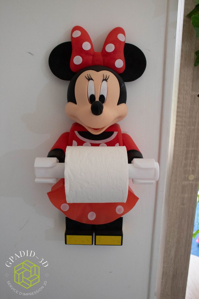 Dévidoir de papier toilette ou simple décoration murale - photo numéro 3