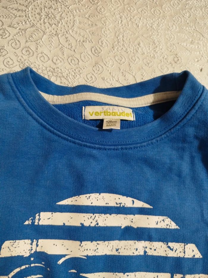 Pull bleu - photo numéro 2