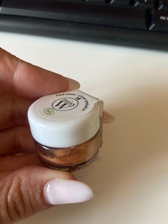 Fard à paupières crème bio Miss W