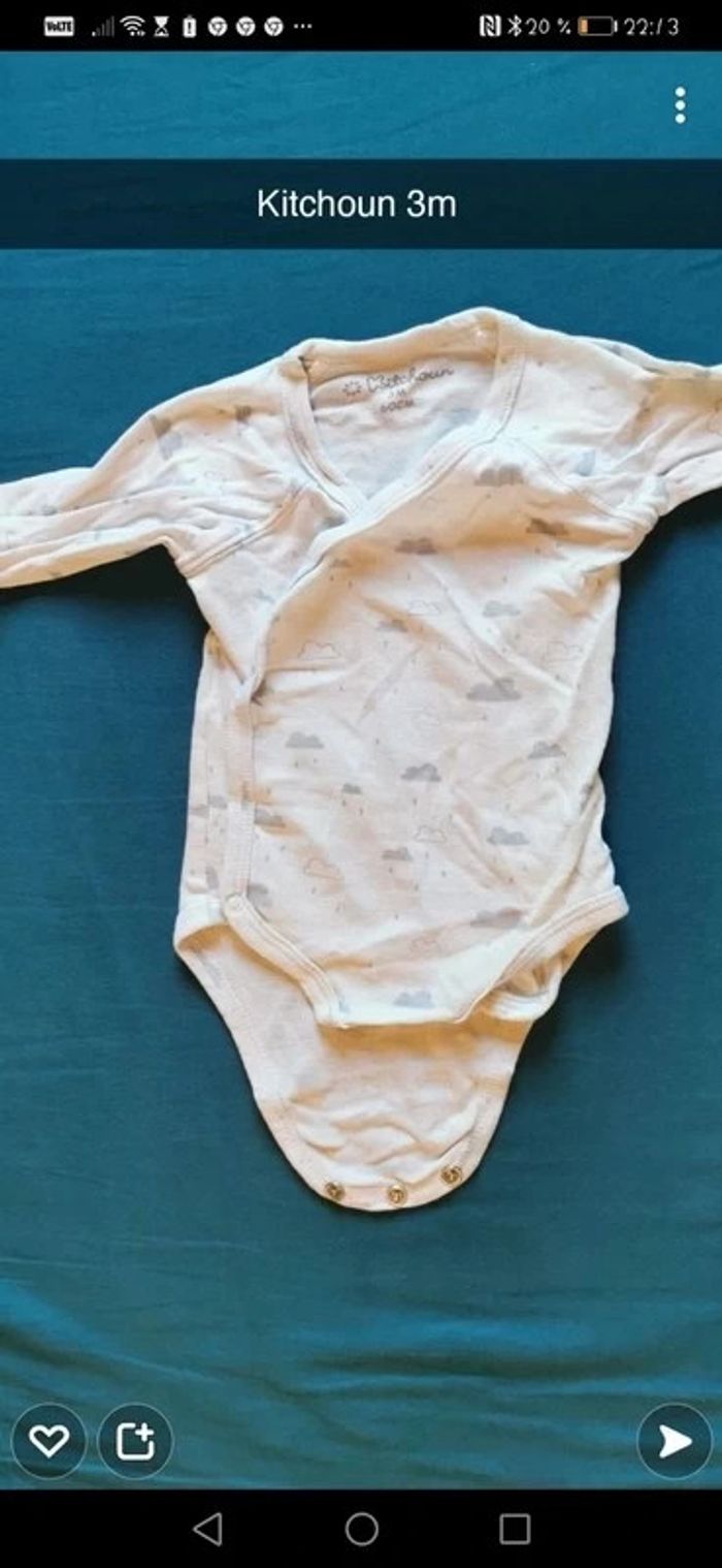 4 Bodies manche longue ours ourson - photo numéro 3