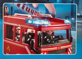 Camion de pompiers Playmobil