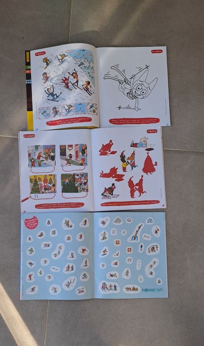 Lot livret hors série Noël Pomme d'Api - photo numéro 6