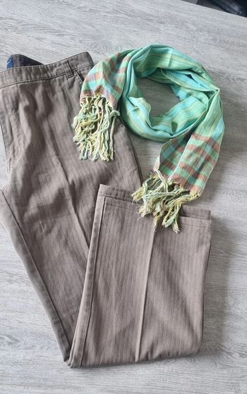 Pantalon jambe large taille 46