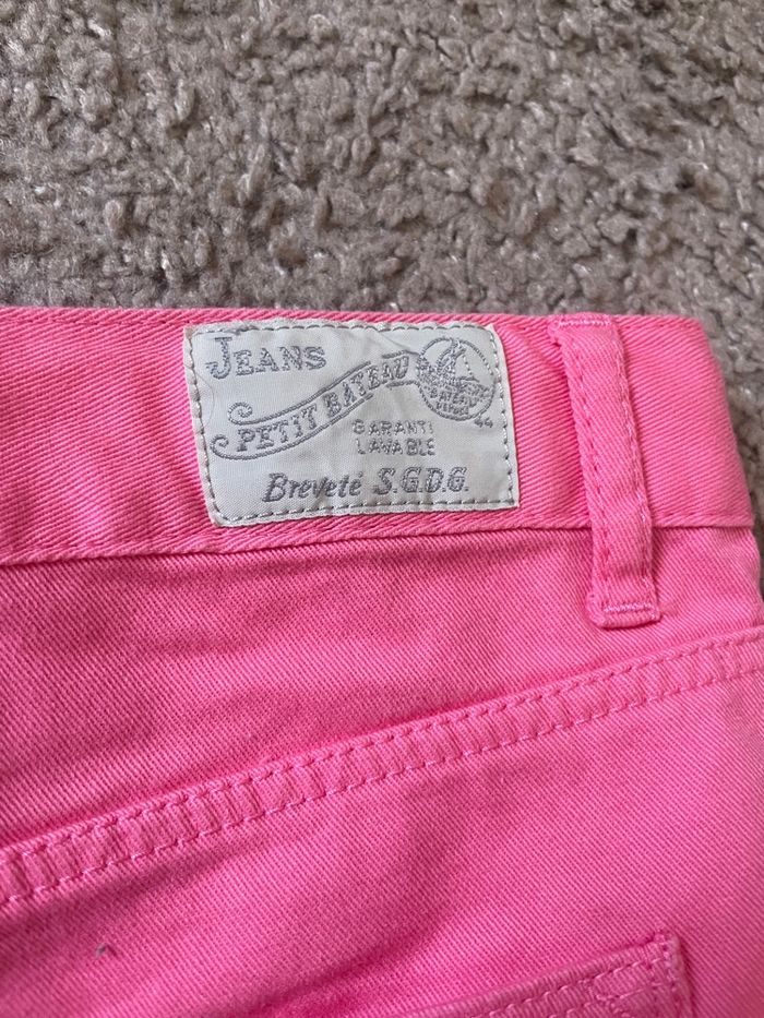 Jean rose Petit Bateau – Taille 12 ans / 152 cm Neuf - photo numéro 5