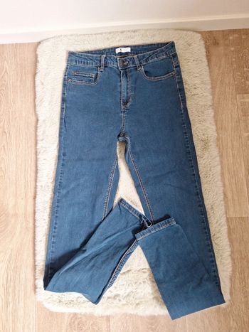 Jeans LH basic taille haute t36 #F36S-237