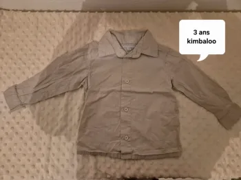 Chemise manche longue Garçon 3 ans