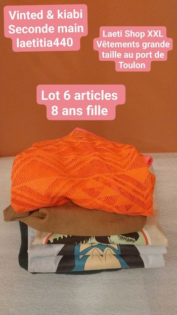 Lot 8 ans fille