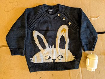 Joli pull lapin Kiabi 6 mois garçon