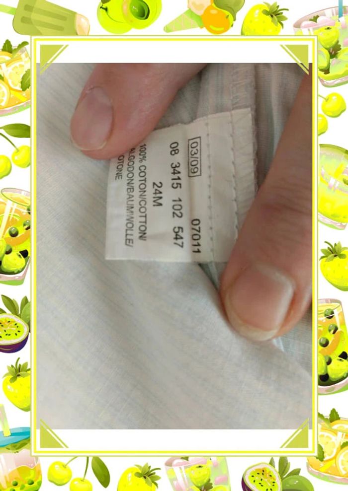 Chemise manches courtes kimbaloo - photo numéro 5