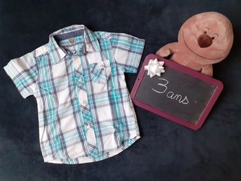 Chemise garçon 3 ans