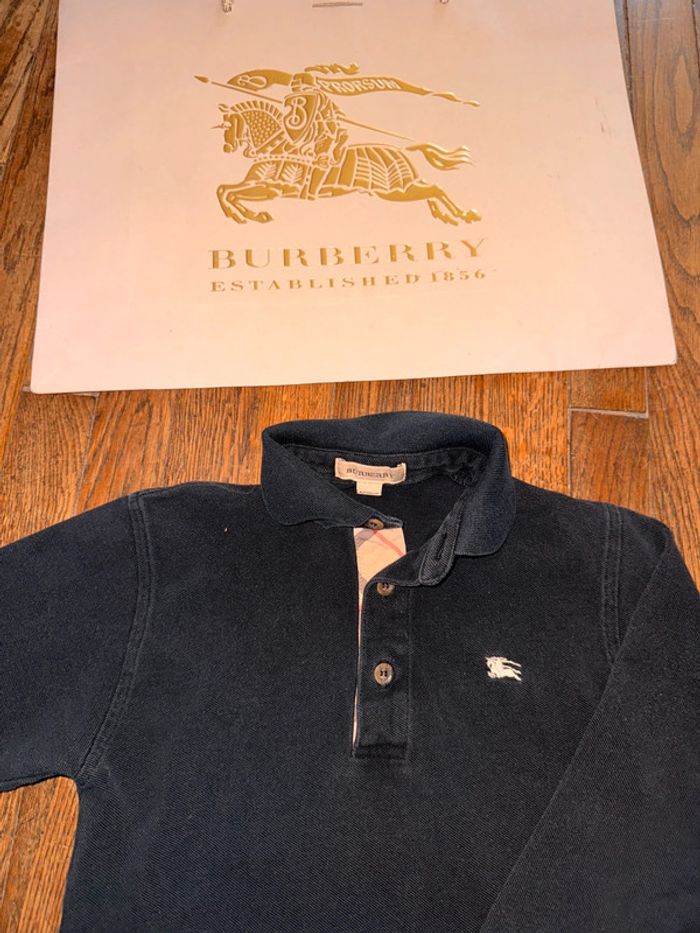 Polo burberry 6 ans - photo numéro 2