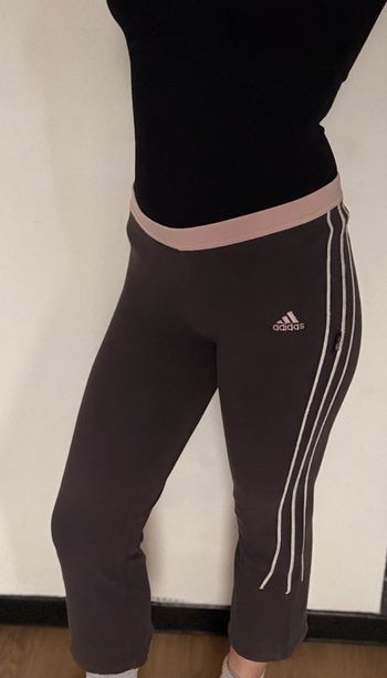 Legging Adidas gris rose XXS (12 ans) – sport fitness