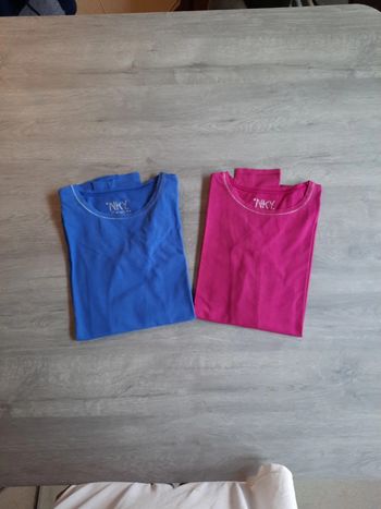 Lot de 2 T-shirts manches longues 12 ans