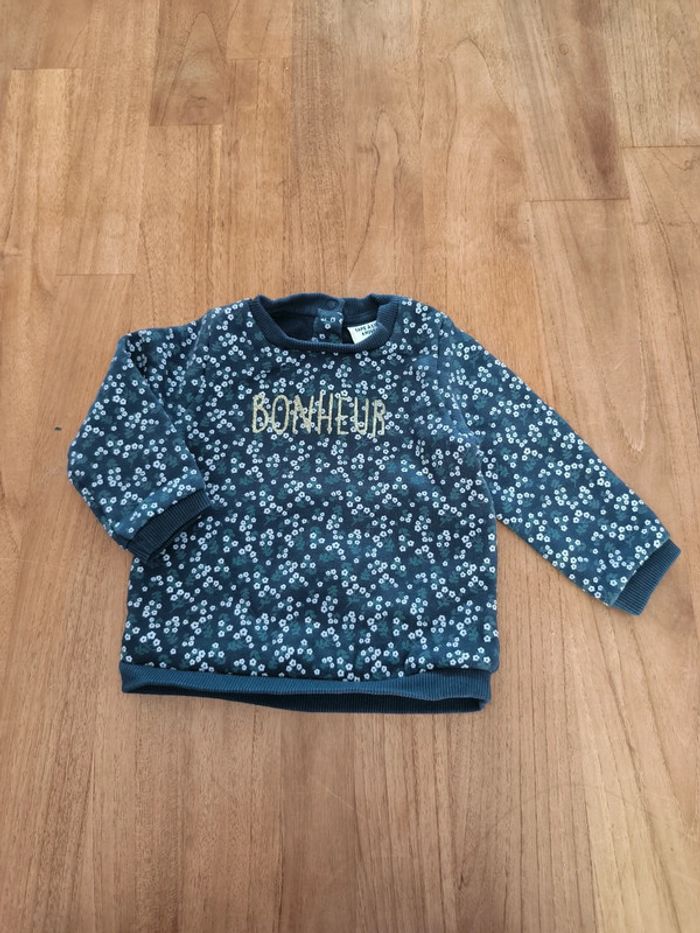 Pull bonheur Tao 6mois 68cm