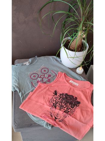 Lot de 2 tee-shirts 6 ans