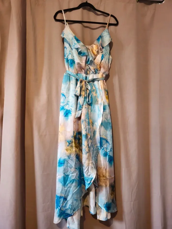 Robe effet soie shein - photo numéro 2