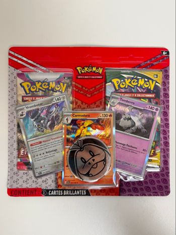 Duopack Pokémon évolution Celeste et évolution à paldea 