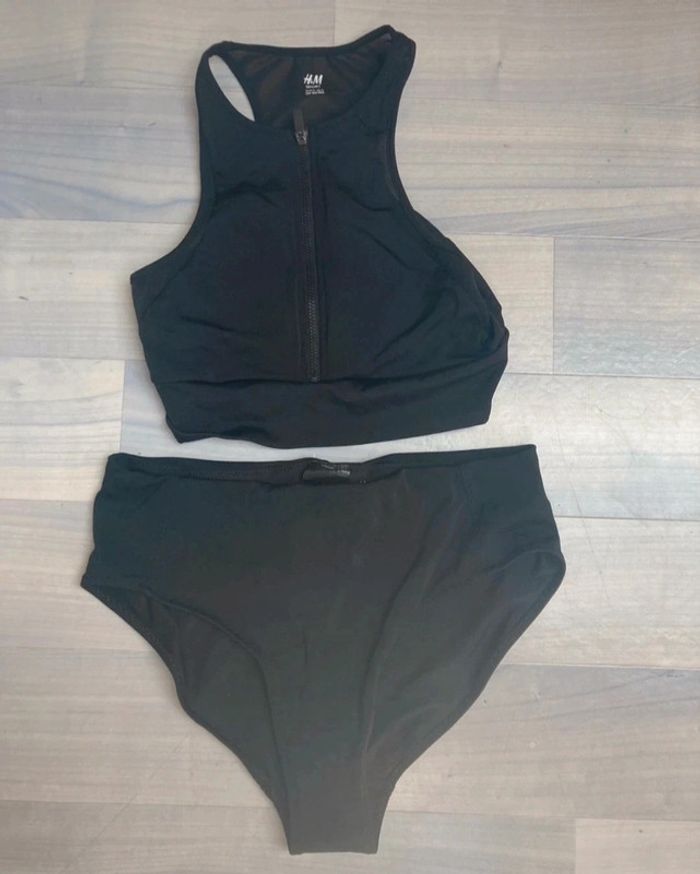 Maillot de bain deux pièces noir - photo numéro 3
