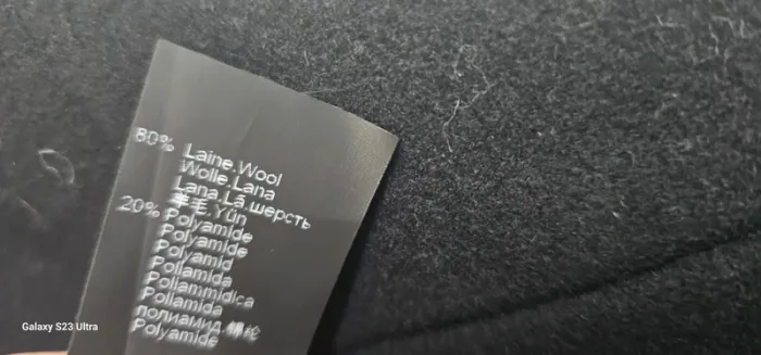 Caban Manteau Epais Laine IKKS Taille 42 - photo numéro 8