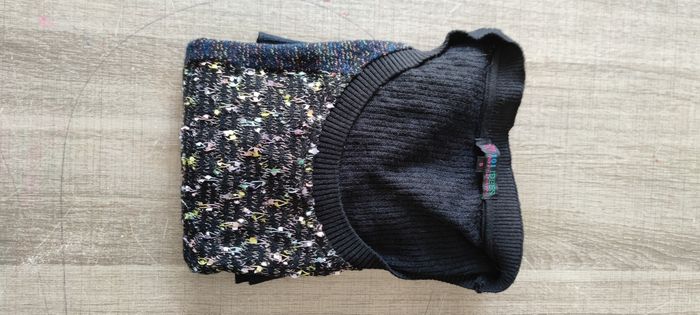 Robe noire femme 101 Idées taille S broderies - Très bon état - photo numéro 7