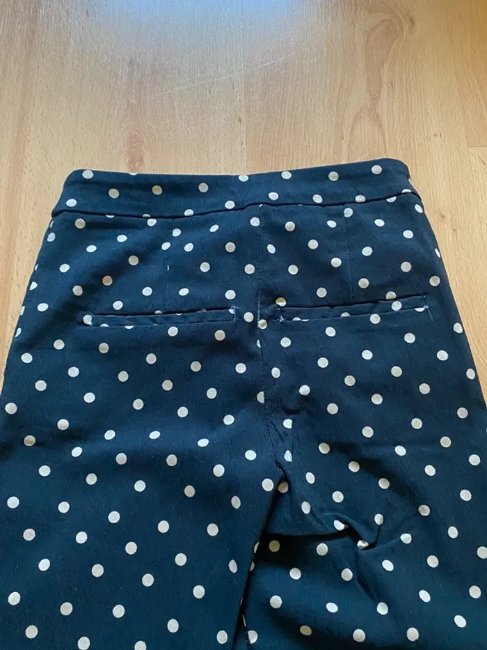 Pantalon slim à pois - Mango - photo numéro 8