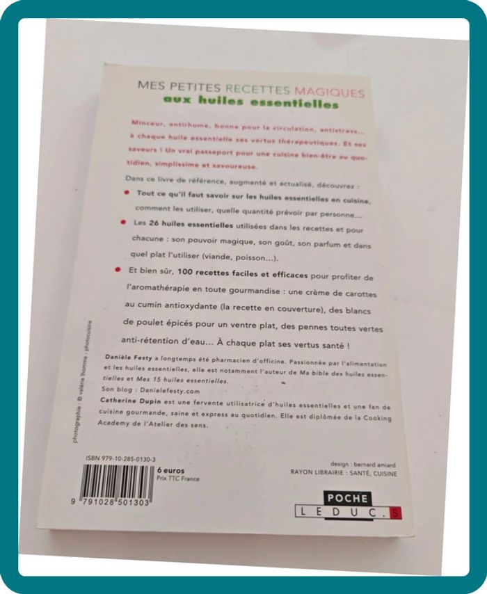 Mes petites recettes magiques aux huiles essentielles – Festy & Dupin | Aromathérapie cuisine - photo numéro 2