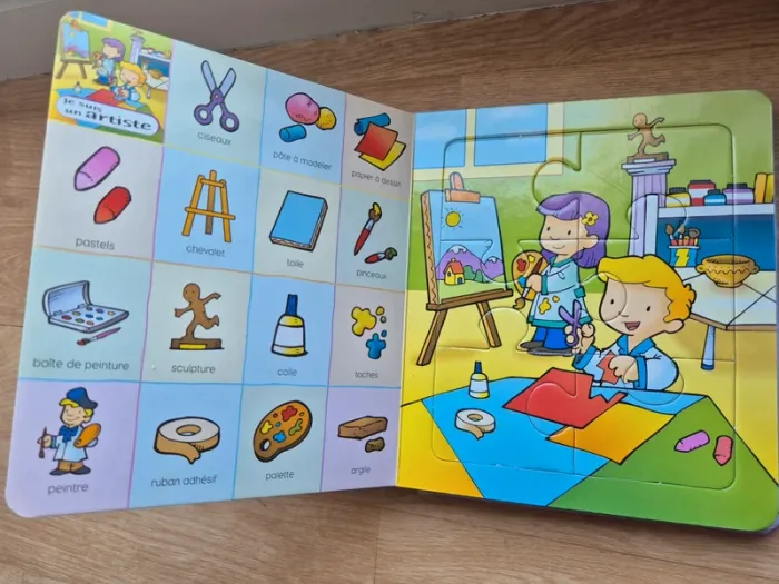 2 livres puzzles et cubes - photo numéro 4
