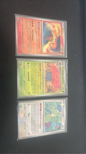 Lot 3 cartes pokemon 151 NON Holo EV3.5