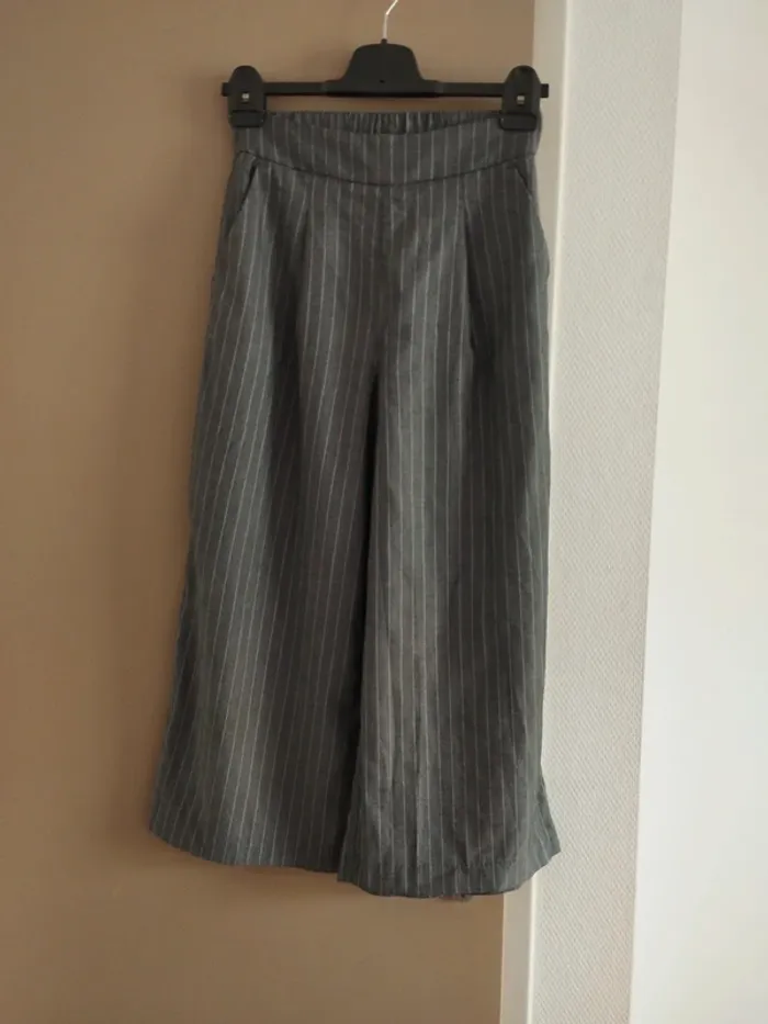 Pantalon taille haute