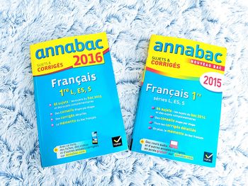 Annales 2015 et 2016-Annabac Français 1ere 🖤