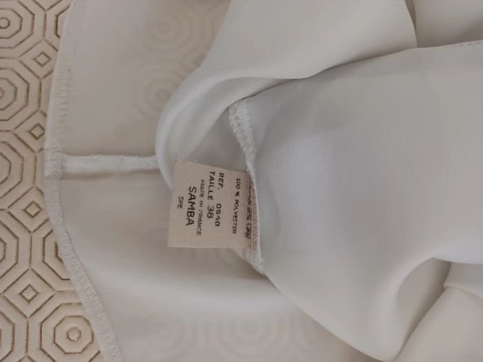 Bustier T 38 blanc - photo numéro 4