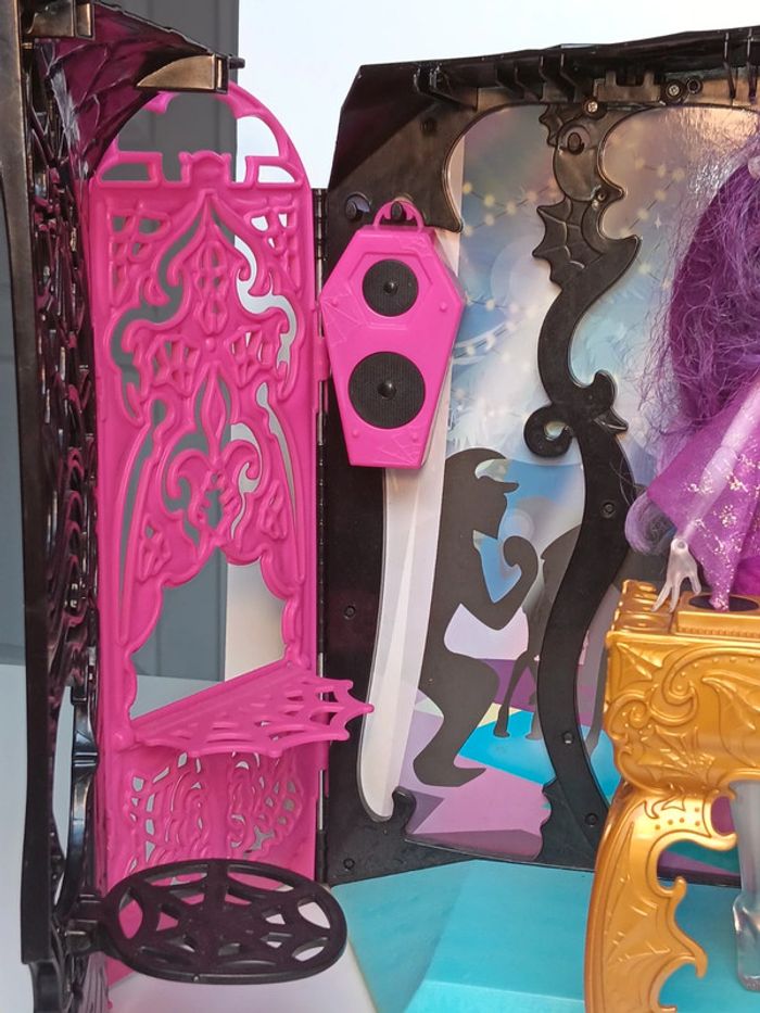 Poupée Monster High spectra D.J et sa boîte de nuit (testé le son fonctionne) - photo numéro 3